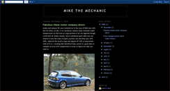 Desktop Screenshot of mikethemechanic.blogspot.com