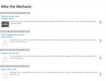 Tablet Screenshot of mikethemechanic.blogspot.com