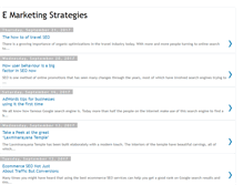 Tablet Screenshot of e-marketing-strategies.blogspot.com