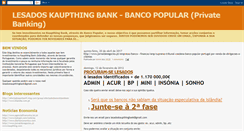 Desktop Screenshot of lesadoskaupthingbank.blogspot.com