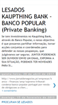 Mobile Screenshot of lesadoskaupthingbank.blogspot.com