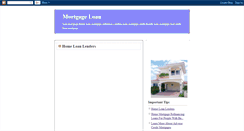 Desktop Screenshot of mortgage-loans1.blogspot.com