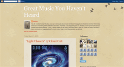 Desktop Screenshot of greatmusicyouhaventheard.blogspot.com