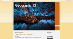 Desktop Screenshot of geography12isfun.blogspot.com