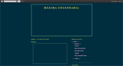 Desktop Screenshot of maximaengenharia.blogspot.com