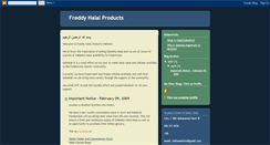 Desktop Screenshot of freddyhalal.blogspot.com
