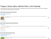 Tablet Screenshot of colheitafelizeminifazenda.blogspot.com