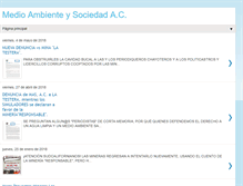 Tablet Screenshot of medioambientebcs.blogspot.com