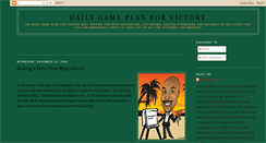 Desktop Screenshot of gameplanforvictory.blogspot.com