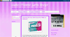 Desktop Screenshot of letsshopmiami.blogspot.com