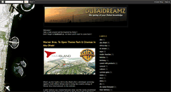 Desktop Screenshot of dubaidreamz.blogspot.com