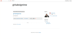 Desktop Screenshot of girlsdesigntime.blogspot.com