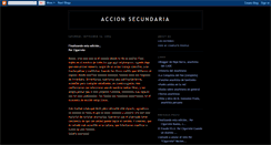 Desktop Screenshot of accionsecundaria.blogspot.com