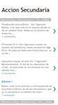 Mobile Screenshot of accionsecundaria.blogspot.com