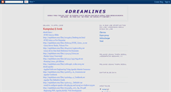 Desktop Screenshot of dreamer4blogs.blogspot.com
