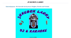 Desktop Screenshot of jukeboxlarry.blogspot.com