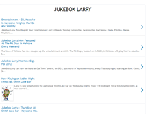 Tablet Screenshot of jukeboxlarry.blogspot.com