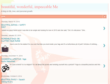 Tablet Screenshot of beautifulwonderfulimpeccableme.blogspot.com