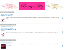 Tablet Screenshot of beautyality.blogspot.com