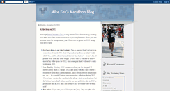 Desktop Screenshot of mikesmarathonblog.blogspot.com