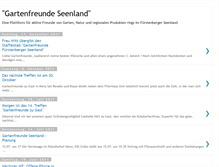 Tablet Screenshot of gartenfreunde-seenland.blogspot.com