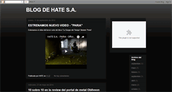 Desktop Screenshot of hatebolivia.blogspot.com