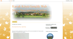 Desktop Screenshot of kavakkoyugenclik.blogspot.com