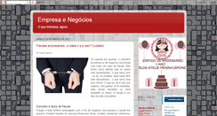 Desktop Screenshot of empresaenegocios.blogspot.com