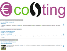 Tablet Screenshot of ecoting-saude.blogspot.com