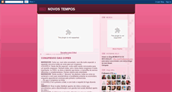 Desktop Screenshot of novostemposyeda.blogspot.com