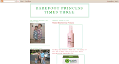 Desktop Screenshot of barefootprincess-alana.blogspot.com