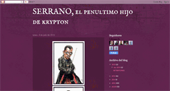 Desktop Screenshot of elpenultimohijo.blogspot.com