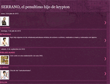 Tablet Screenshot of elpenultimohijo.blogspot.com