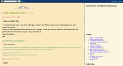 Desktop Screenshot of digiscrapperscorner.blogspot.com
