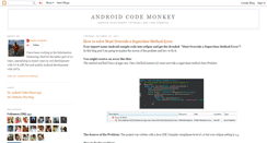 Desktop Screenshot of androidcodemonkey.blogspot.com