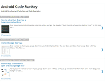 Tablet Screenshot of androidcodemonkey.blogspot.com