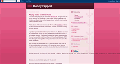 Desktop Screenshot of boobytrapped.blogspot.com