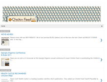 Tablet Screenshot of chickinfeed.blogspot.com