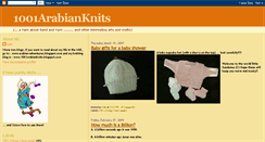 Desktop Screenshot of 1001arabianknits.blogspot.com