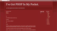 Desktop Screenshot of poopinmypocket.blogspot.com