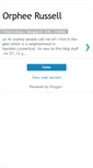 Mobile Screenshot of orpheerussell.blogspot.com