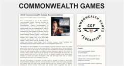 Desktop Screenshot of commonwealthgames101.blogspot.com