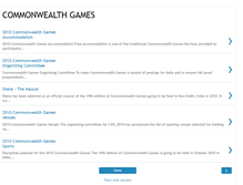 Tablet Screenshot of commonwealthgames101.blogspot.com