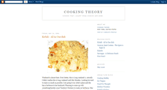 Desktop Screenshot of cookingtheory.blogspot.com