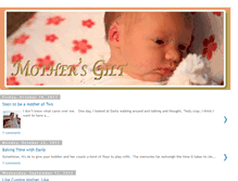 Tablet Screenshot of mothersgilt.blogspot.com