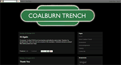 Desktop Screenshot of coalburntrench.blogspot.com