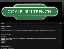 Tablet Screenshot of coalburntrench.blogspot.com