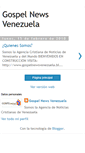 Mobile Screenshot of gospelvenezuela.blogspot.com