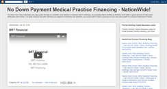 Desktop Screenshot of medicalpracticefinancing.blogspot.com