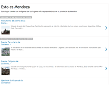 Tablet Screenshot of estoesmendoza.blogspot.com